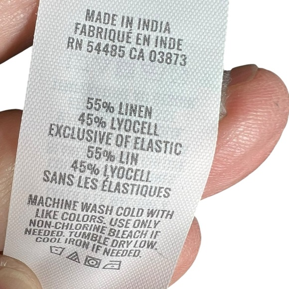 AERIE XL Green Linen Blend Mini Dress with side cut outs - Picture 3 of 8